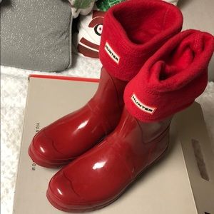 Hunter rain boots